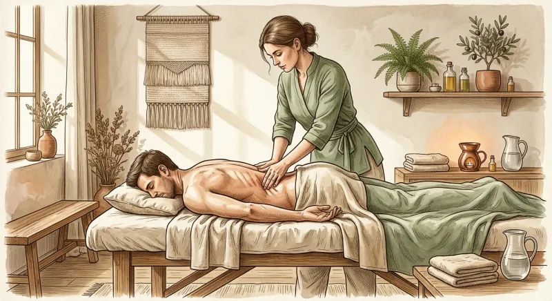 Descompresión lumbar en el centro de Barcelona: Masaje Deep Tissue para directivos bajo presión