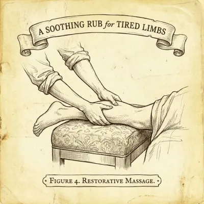 Masajes piernas cansadas